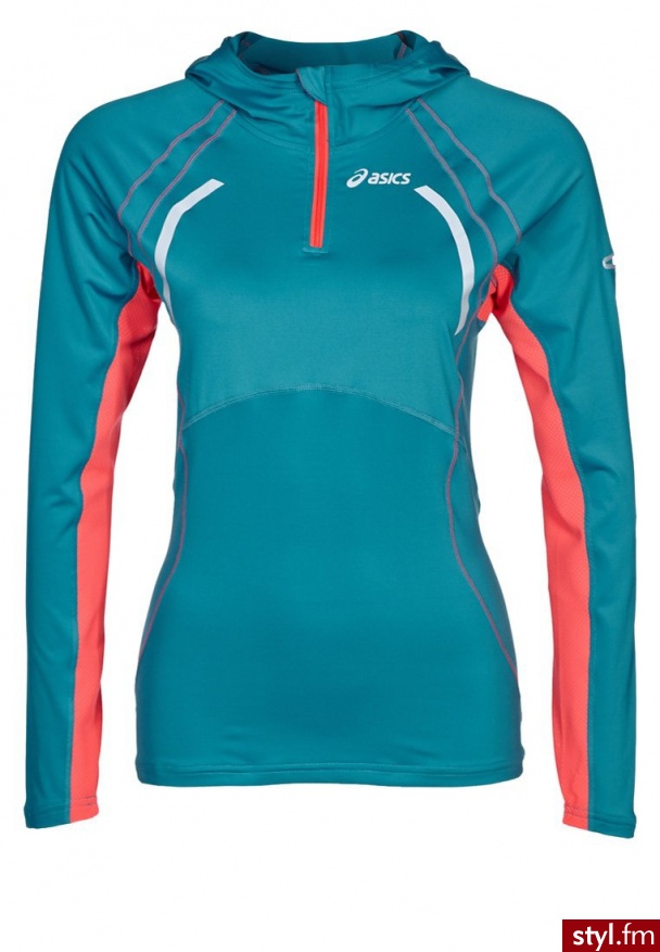 ASICS Bluzka z długim rękawem petrol (332214) - Bluzki Ciuchy Moda