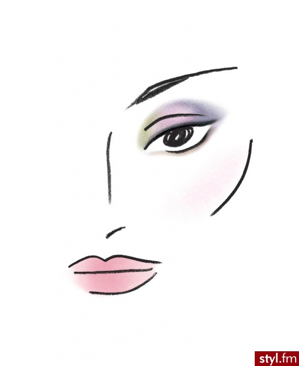 Face charts Estee Lauder - Makijaże