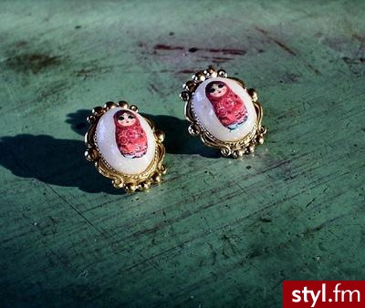 kolczyki - Pozostałe Dodatki Moda