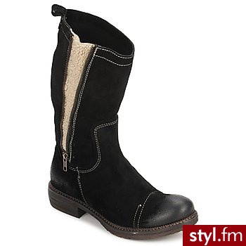 Manas BUTY CAORLE Black - Kozaki Buty Moda