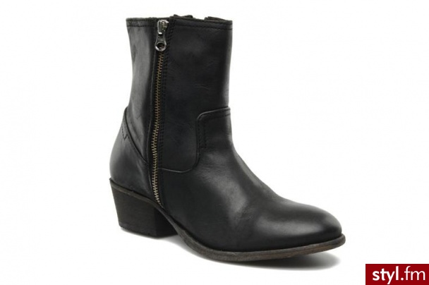 H By Hudson PÓŁBUTY I BOTKI RILEY BY H BY HUDSON (Czarny) - Botki Buty Moda