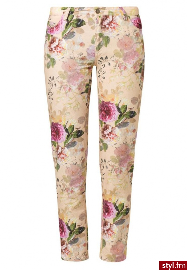 PAUL & JOE SISTER JEANSY SLIM FIT BEŻOWY (Satin) - Jeansy Spodnie Moda
