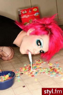 X3. Jeffree Star - Punk Rock Alternatywne Średnie Fryzury