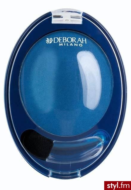 Cienie Wet & Dry . ; - ))). opalizujące cienie Wet & Dry ultramaryna, 29,90 zł, Deborah - Makijaże