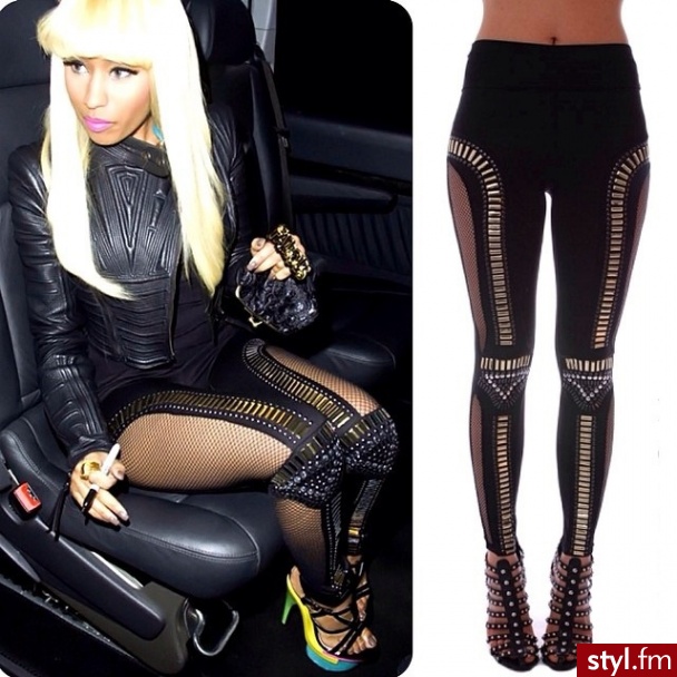 Leginsy Spodnie Moda