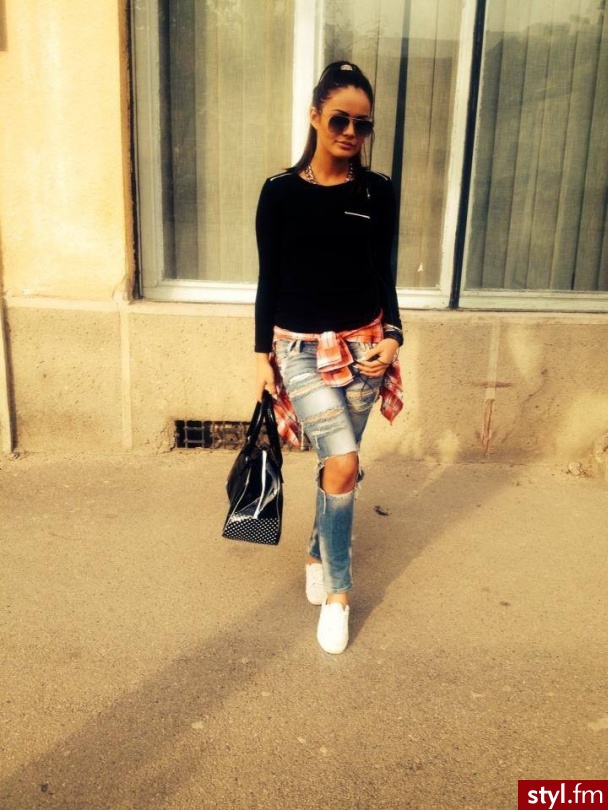 Jeansy Spodnie Moda