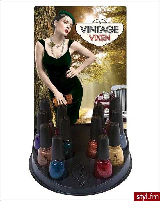Kolekcja lakierów Vintage Vixen od China Glaze. Kolekcja lakierów Vintage Vixen od China Glaze. - Paznokcie