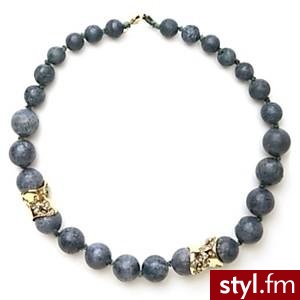 Gold Pave Studded Beaded Necklace - Alexis Bittar - Polyvore. Pobrano ze strony: http://www.polyvore.com/gold_pave_studded_beaded_necklace/thing?id=28748940 - Pozostałe Dodatki Moda