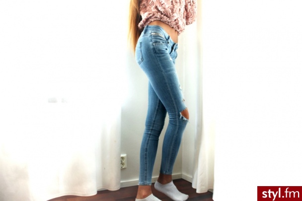 Jeansy Spodnie Moda