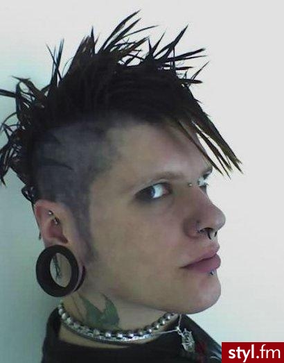 Punk Rock Alternatywne Średnie Fryzury