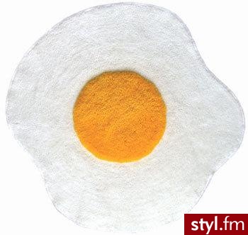 jeśli lubisz jajka sadzone ten Dywan jest idealny właśnie dla Ciebie! - 24$ - Gadżety Inne Moda