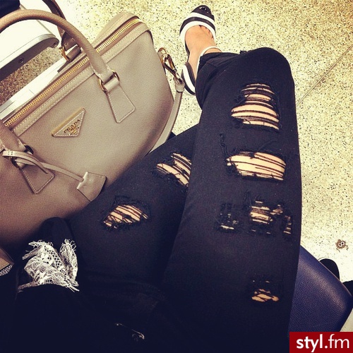 Jeansy Spodnie Moda