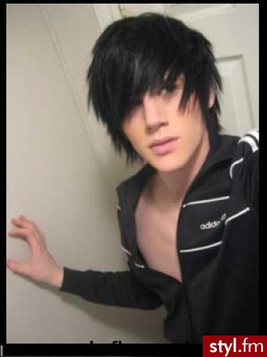 EMO Alternatywne Średnie Fryzury