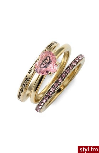 pierścionki od Juicy Couture - 58$ - Pozostałe Dodatki Moda