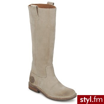 Kickers BUTY HISTME Grey - Kozaki Buty Moda