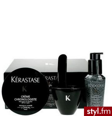 Kerastase Chronologiste zestaw maska 200 ml + emulsja Perły Kawioru 50 ml - Emu Buty Moda