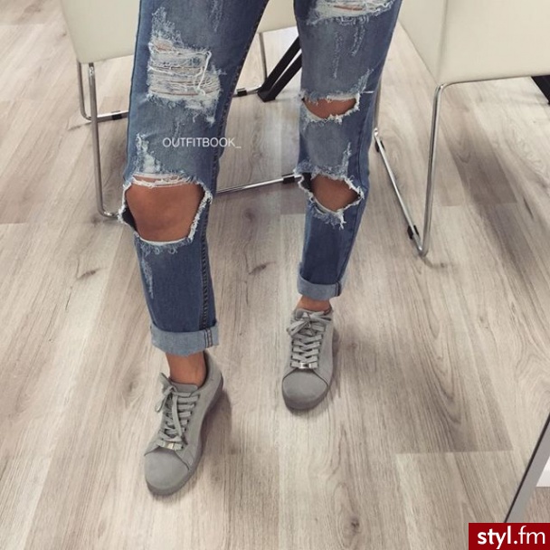 Jeansy Spodnie Moda