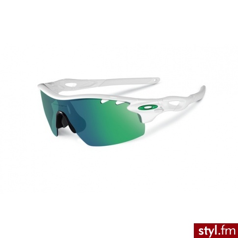 Oakley Radarlock Pitch Polished White Jade Iridium Vented & Yellow Vented (oo9182-03) - Okulary Dodatki Moda