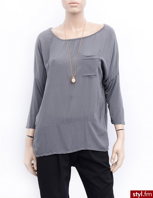 Unisono TUNIKA 29-31150 GRIG - Tuniki Ciuchy Moda