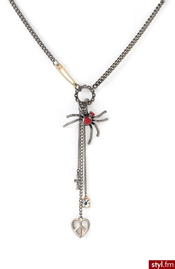 Wisiorek z pająkiem od Betsey Johnson - 65$ - Pozostałe Dodatki Moda