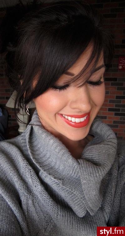 makijaż. MAC Morange Lipstick - Makijaże