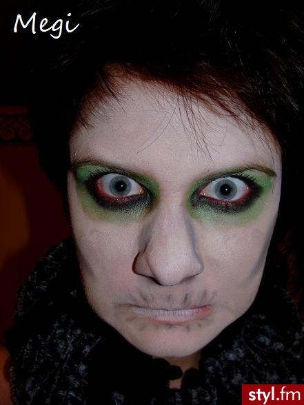 to ja :) do konkursu "Halloween" wygrałam :) - Artystyczne Makijaże