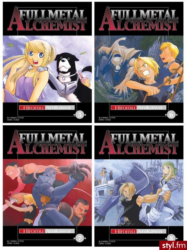 Fullmetal Alchemist uwielbiam tą mange, anime też =^.^= - Misz-masz