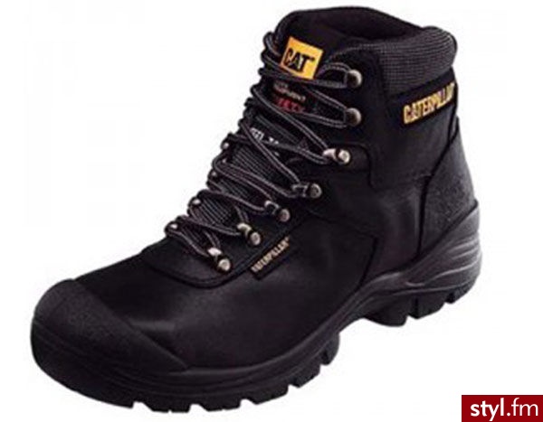 Caterpillar BUTY ROBOCZE OBUWIE OCHRONNE SHELTER STEEL TOE S3 P706272 Trekkingowe Czarny - Pozostałe Buty Moda