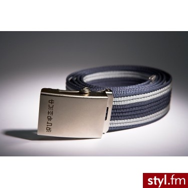 Rupica pasek NAVY BELT - Portfele i etui Dodatki Moda