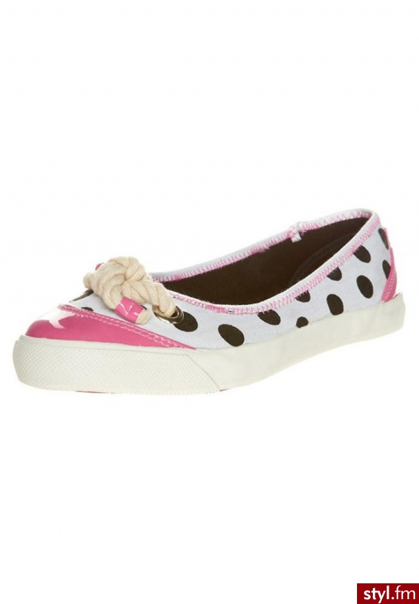 Rocket Dog TIKI DOTTY Baleriny biały - Balerinki Buty Moda
