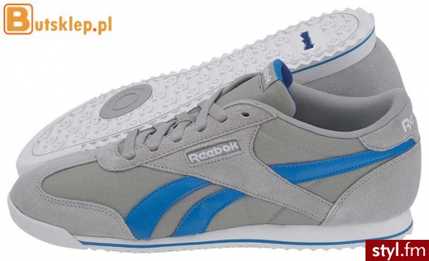 Reebok buty Royal CL Rayen (V44192) Odcienie szarości i srebra Sportowe - Sportowe Buty Moda