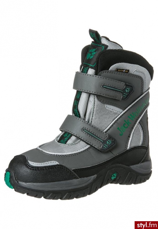 Jack Wolfskin POLAR BEAR Śniegowce szary (4008531) - Pozostałe Buty Moda