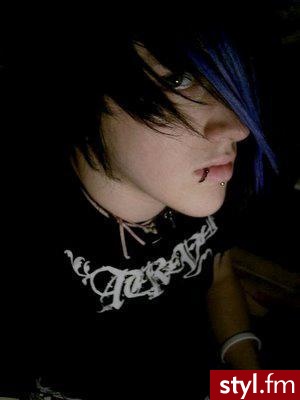 EMO Alternatywne Średnie Fryzury