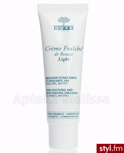 Nuxe creme fraiche de beaute formule light - emulsja nawilżająco-matująca do skóry mieszanej 50 ml - Emu Buty Moda