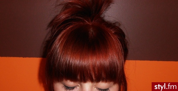 Upięcie Proste z grzywką Na co dzień Średnie Fryzury