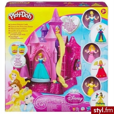 Hasbro Play-Doh Ciastolina Zamek Księżniczki 38133 - Dziecko
