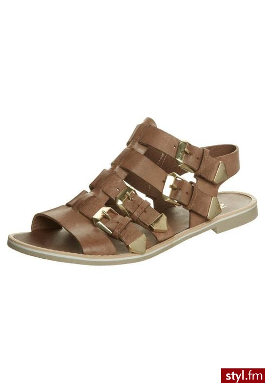 zign Sandały brązowy (9498) - Sandały Buty Moda