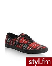 ASOS Tartan Print Laced Pumps - Pozostałe Buty Moda