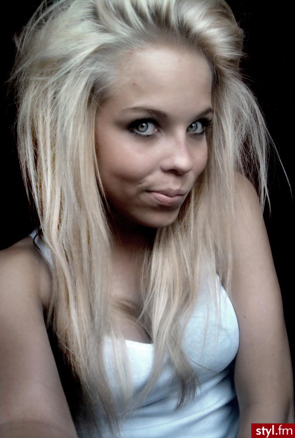 Blond EMO Alternatywne Długie Fryzury