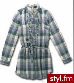 Dr. Rehfeld Fashion AG Broadway Tunika damska URBAN FAIRYTALE niebieski roz. XS/34 (4051791207099) - Tuniki Ciuchy Moda