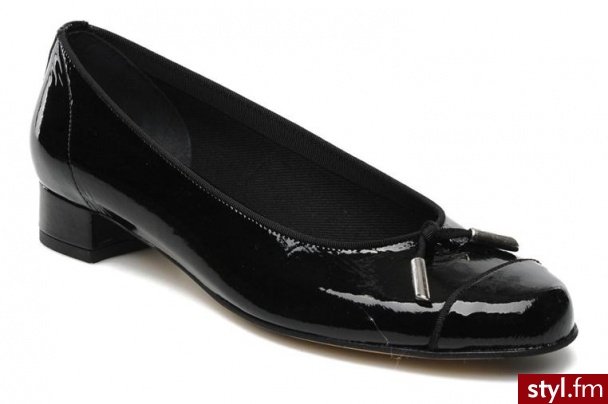 Elizabeth Stuart BALERINKI JOCO BY 62721Vernis noir - Balerinki Buty Moda