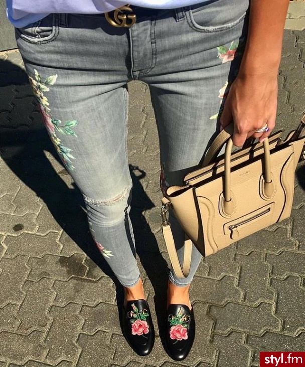 Jeansy Spodnie Moda