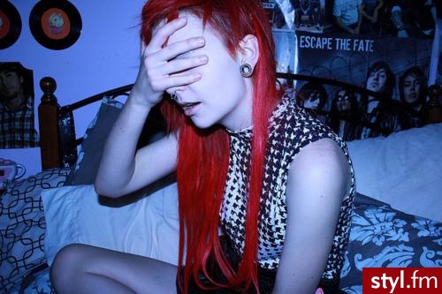 Punk Rock Alternatywne Średnie Fryzury