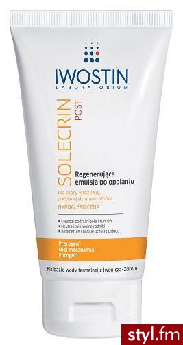 IWOSTIN SOLECRIN POST Regenerująca emulsja po opalaniu 100 ml - Emu Buty Moda