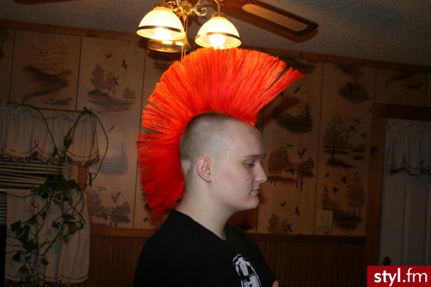 Punk Rock Alternatywne Średnie Fryzury