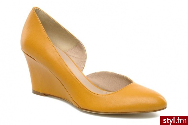 Georgia Rose CZÓŁENKA BELEN BY GEORGIA ROSE (Pomarańczowy) - Czółenka Buty Moda