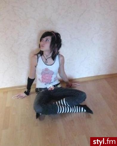 EMO Alternatywne Średnie Fryzury