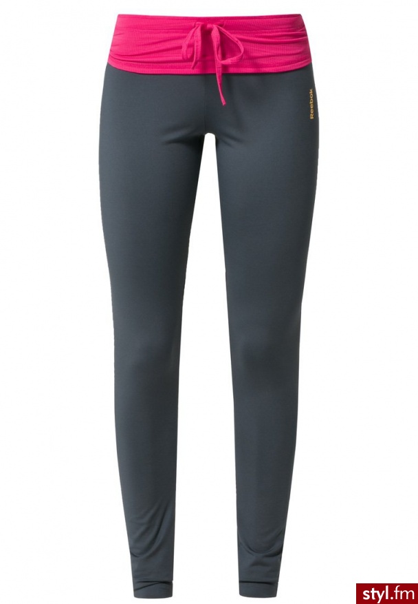 Reebok Rajstopy szary (z58769) - Leginsy Spodnie Moda