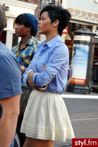 Rihanna - Krótkie Fryzury
