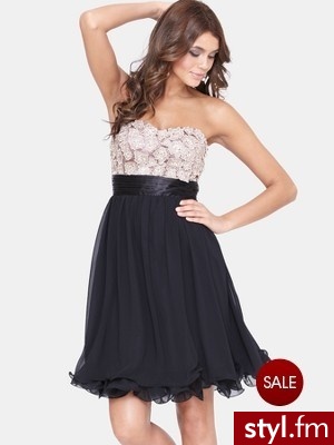 Little Mistress Embellished Strappy Dress - Wieczorowe Sukienki Moda